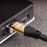Qoltec 50356 HDMI cable 3 m HDMI Type A (Standard) 3 x HDMI Type A (Standard) Black Gold