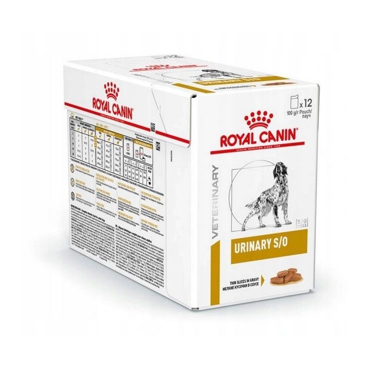 ROYAL CANIN Urinary S/O - wet dog food - 12 x 100g