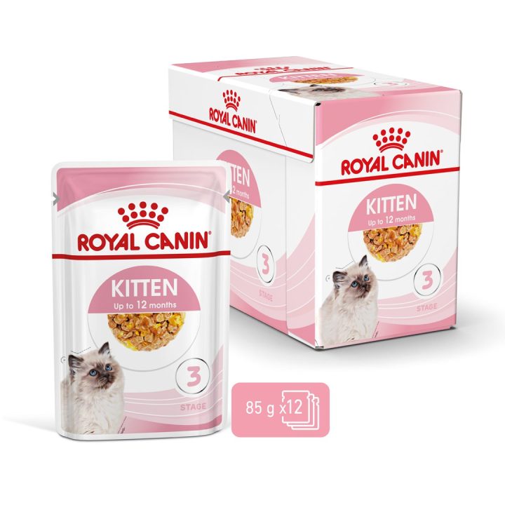 Royal Canin FHN Kitten Instinctive in jelly - wet food for kittens - 12x85g