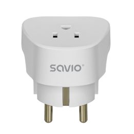 SAVIO AP-01 Travel Adapter US socket – EU plug