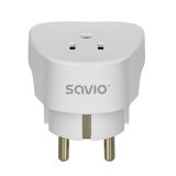 SAVIO AP-01 Travel Adapter US socket – EU plug