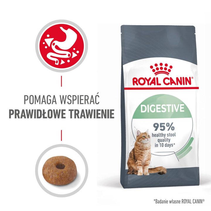 Royal Canin Digestive Care cats dry food 10 kg Adult Fish Poultry Rice Vegetable