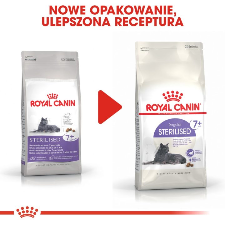 ROYAL CANIN Sterilised 7+ - dry cat food - 10 kg
