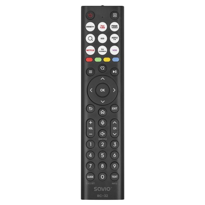 SAVIO RC-32 Universal/replacement remote control for HISENSE TV – SMART TV