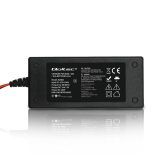 Qoltec 52665 Automatic charger for AGM GEL STD batteries | 24V charger | 2A | 48W | LED | 1.8m cable