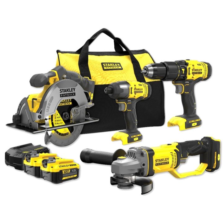 Set of 4 Fatmax SFMCK469M2 tools by STANLEY