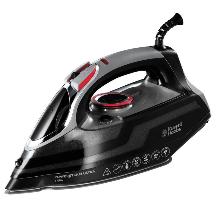 Russell Hobbs 20630-56 iron Dry & Steam iron Ceramic soleplate 3100 W Black Grey