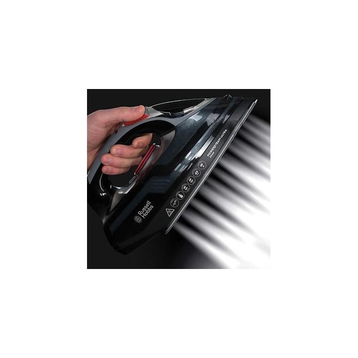 Russell Hobbs 20630-56 iron Dry & Steam iron Ceramic soleplate 3100 W Black Grey
