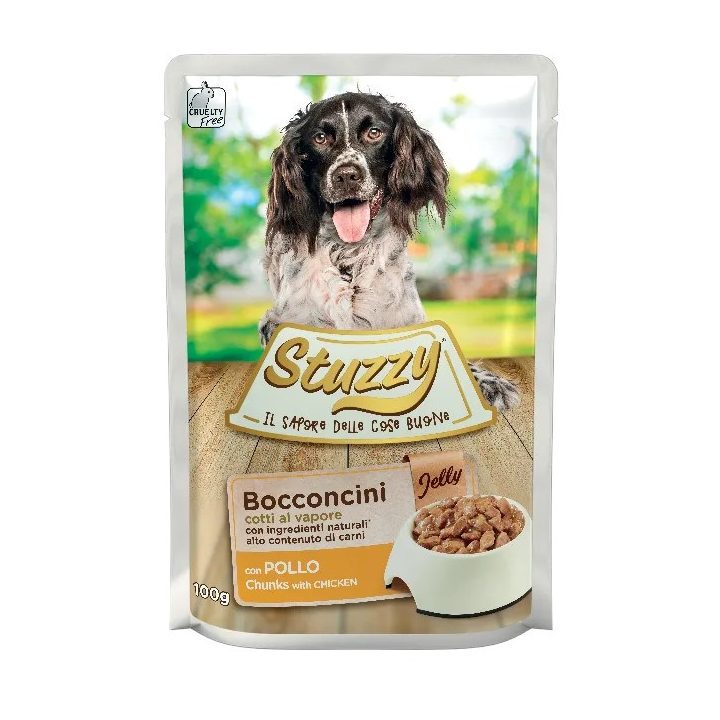 STUZZY Chicken in jelly - wet dog food - 100g