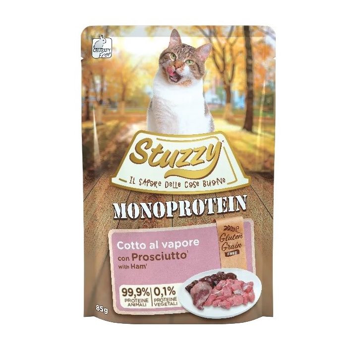 STUZZY Monoprotein Ham - wet cat food - 85 g