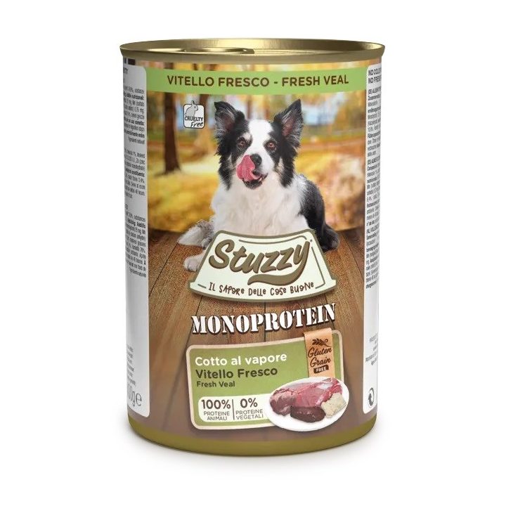 STUZZY Monoprotein Veal - wet dog food - 400 g
