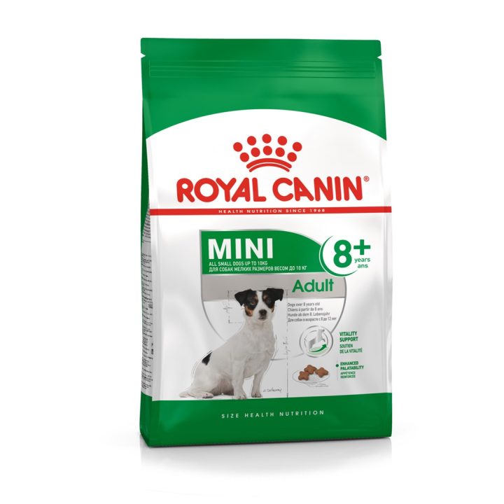 Royal Canin Mini Adult 8+ 8 kg Senior Poultry Rice Vegetable