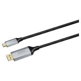Savio CL-208 USB cable USB 3.2 Gen 1 (3.1 Gen 1) 2 m USB C Black Grey
