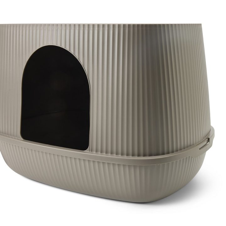 SAVIC Moona Grey - cat litter box - 57x39x39cm