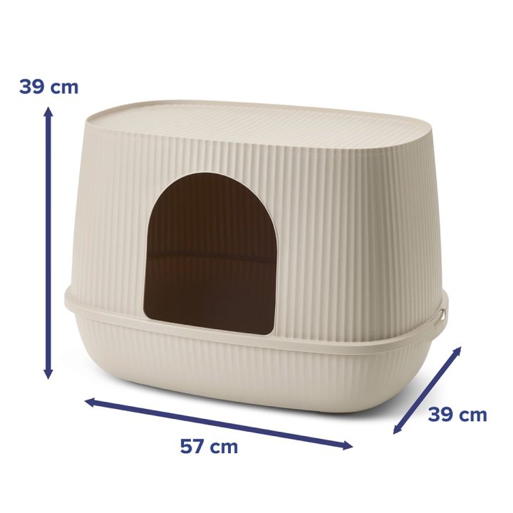 SAVIC Moona Mocha - cat litter box - 57x39x39cm