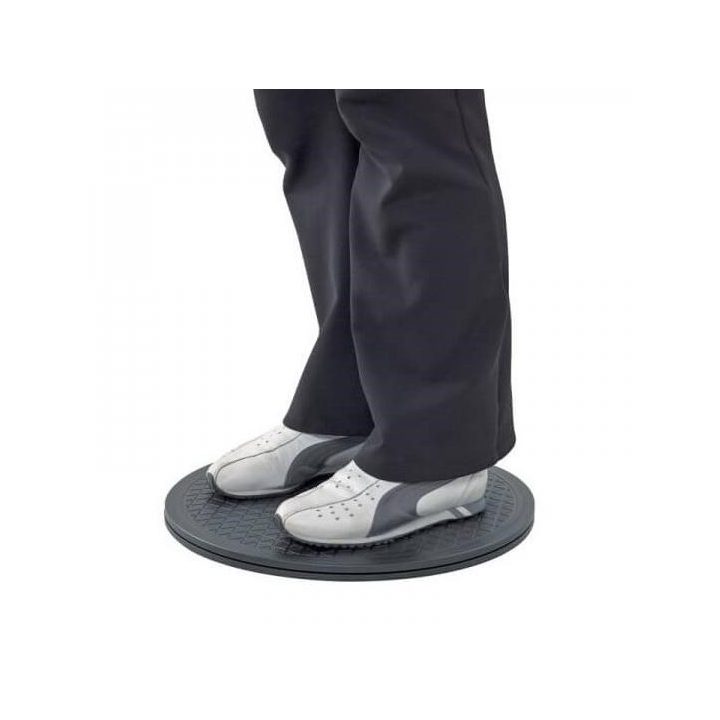 Rotary transfer for the transfer of a disabled person