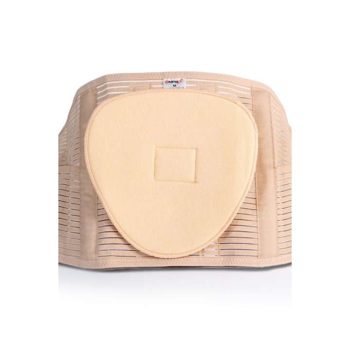 Lumbosacral Support Belt with Tightening Straps Lumbo O-1431/XL REHAFUND Beige