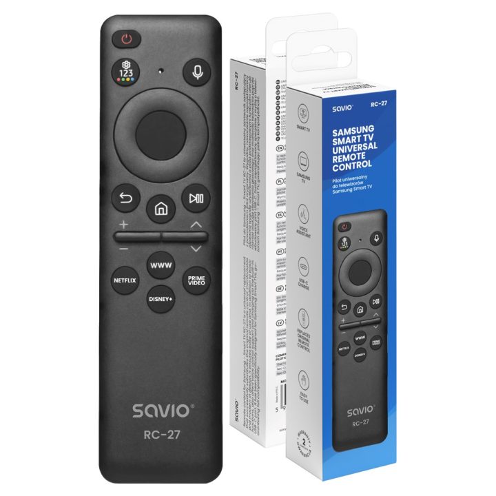 SAVIO RC-27 Universal/replacement remote control for SAMSUNG TV – SMART TV