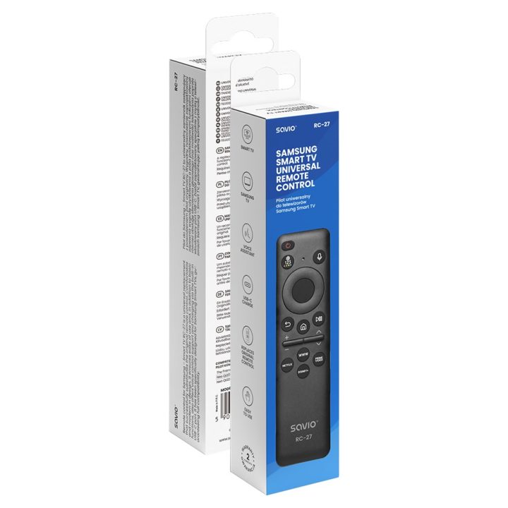 SAVIO RC-27 Universal/replacement remote control for SAMSUNG TV – SMART TV