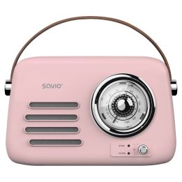 SAVIO RS-03 Portable radio pink