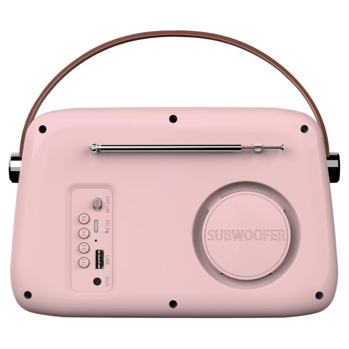 SAVIO RS-03 Portable radio pink