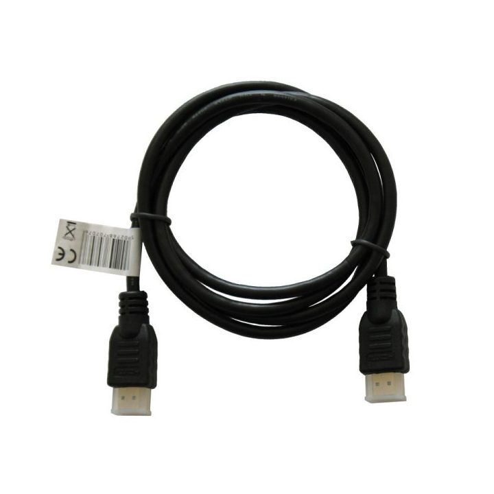 SAVIO CL-195 HDMI cable 2 m black gold-plated connectors v2.0 high speed ethernet/3D