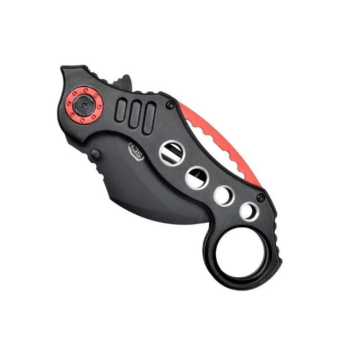 SCK Steel Claw Knives Karambit K29 knife black and red