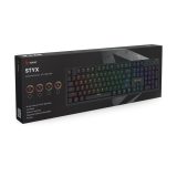 SAVIO STYX Mechanical Keyboard Outemu Red Hot Swap RGB