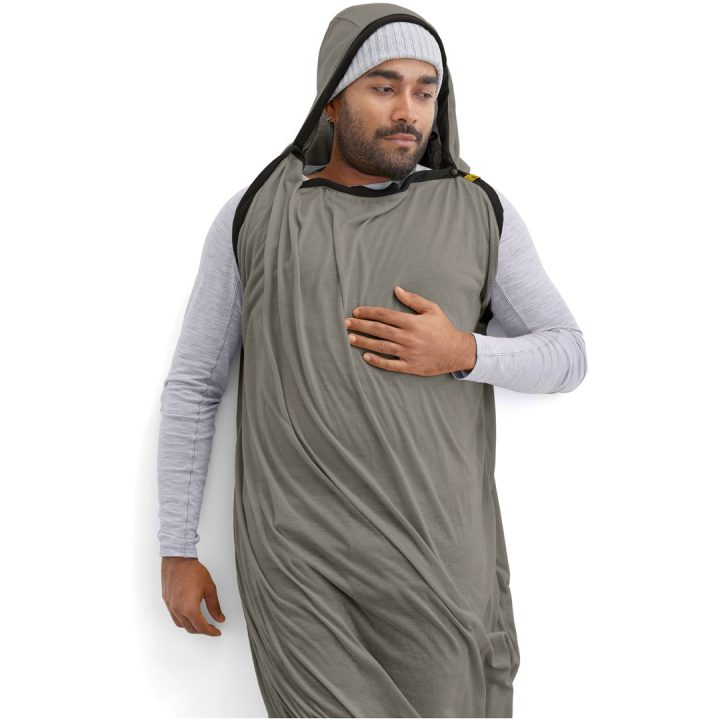 SEA TO SUMMIT Reactor Lightweight Liner Long sleeping bag liner pewter