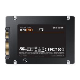 Samsung 870 EVO 4 TB 2.5 Serial ATA III V-NAND MLC