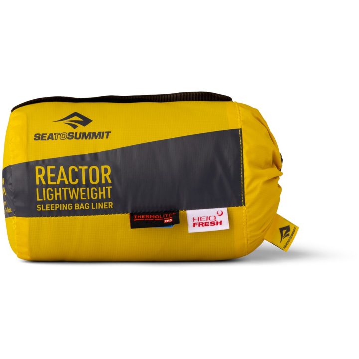 SEA TO SUMMIT Reactor Lightweight Liner Long sleeping bag liner pewter