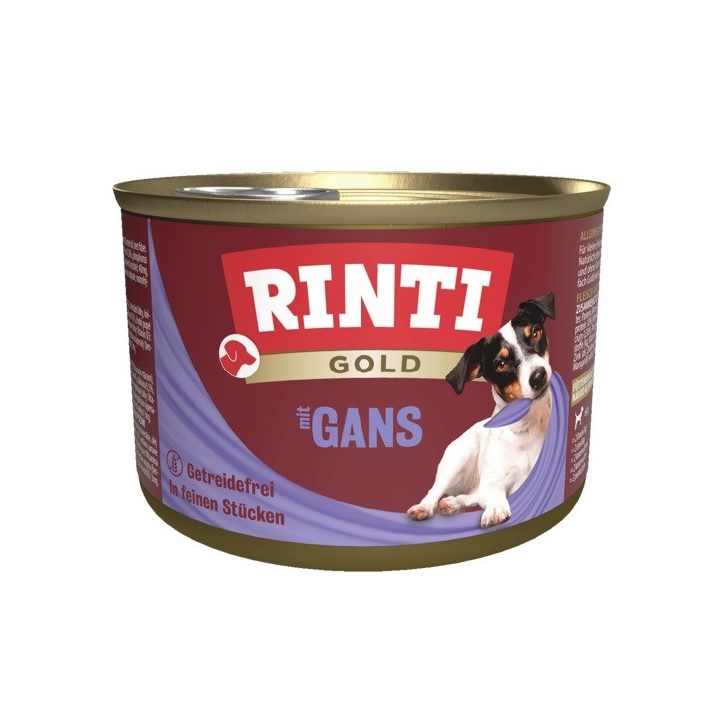 RINTI Gold Goose - wet dog food - 185g