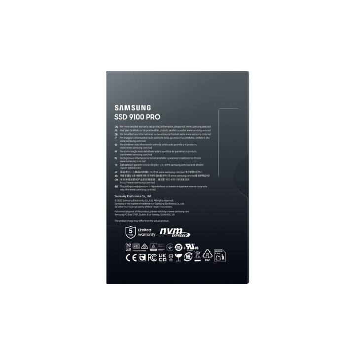 Samsung 9100 PRO PCIe® 5.0 NVMe™ M.2 SSD - 2 TB