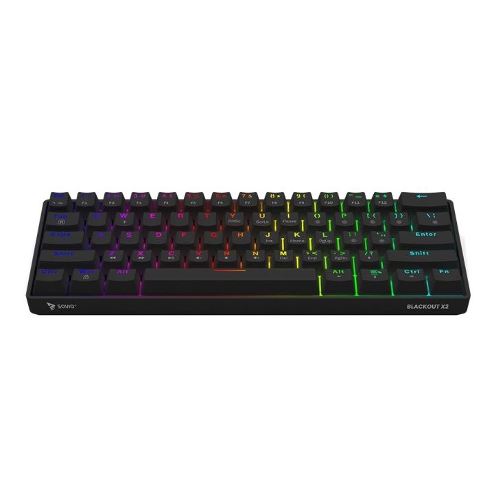SAVIO BLACKOUT X2 Mechanical Keyboard OUTEMU Peach Silent Hot Swap