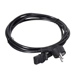 SAVIO CL-146 Power cable Schuko IEC C13 3 m Black