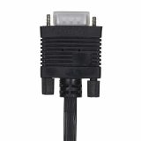 Savio Cl-202 VGA cable 1.8 m VGA (D-Sub) Black