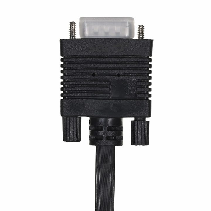 Savio Cl-202 VGA cable 1.8 m VGA (D-Sub) Black