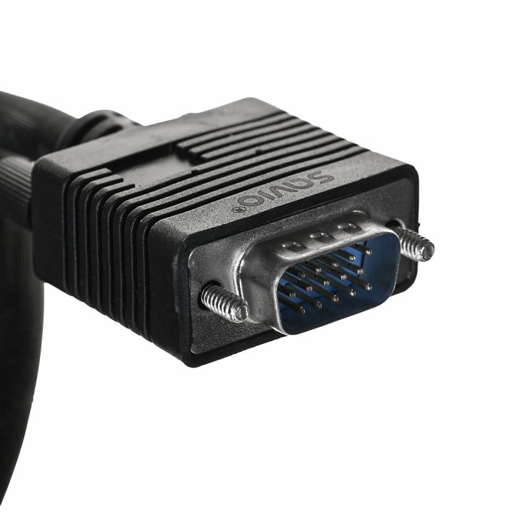 Savio Cl-202 VGA cable 1.8 m VGA (D-Sub) Black
