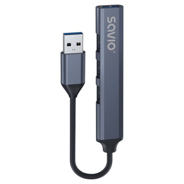 SAVIO Hub AK-70 USB-A - 3 × USB-A 2.0 1 × USB-A 3.1 GEN 1 4 in 1 5 Gbps