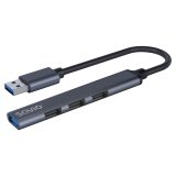 SAVIO Hub AK-70 USB-A - 3 × USB-A 2.0 1 × USB-A 3.1 GEN 1 4 in 1 5 Gbps