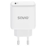 SAVIO LA-14 20W Wall Charger with Power Delivery 3.0