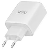 SAVIO LA-14 20W Wall Charger with Power Delivery 3.0