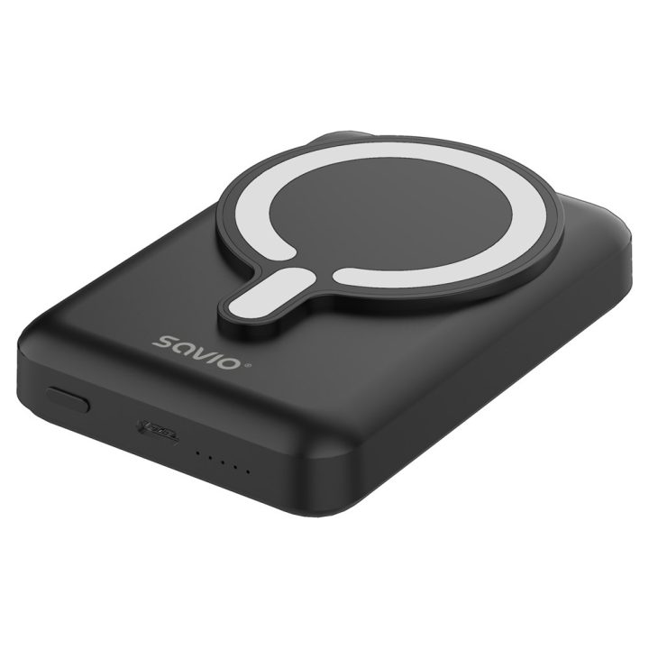 Savio POWERBANK BA-12 10000 mAh black magnetic