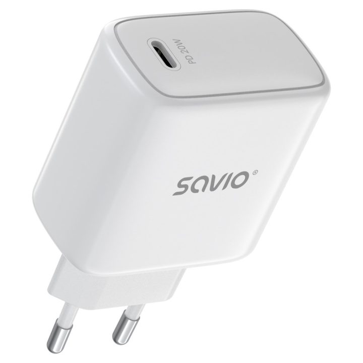 SAVIO LA-14 20W Wall Charger with Power Delivery 3.0