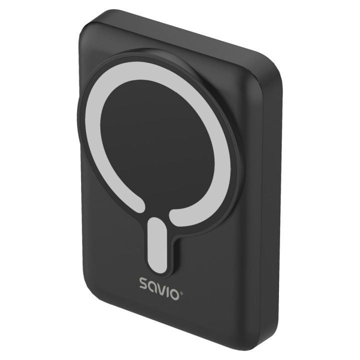 Savio POWERBANK BA-12 10000 mAh black magnetic
