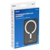 Savio POWERBANK BA-12 10000 mAh black magnetic