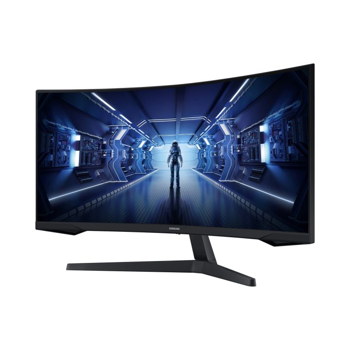 Samsung G55T computer monitor 86.4 cm (34 ) 3440 x 1440 pixels UltraWide Quad HD LED Black
