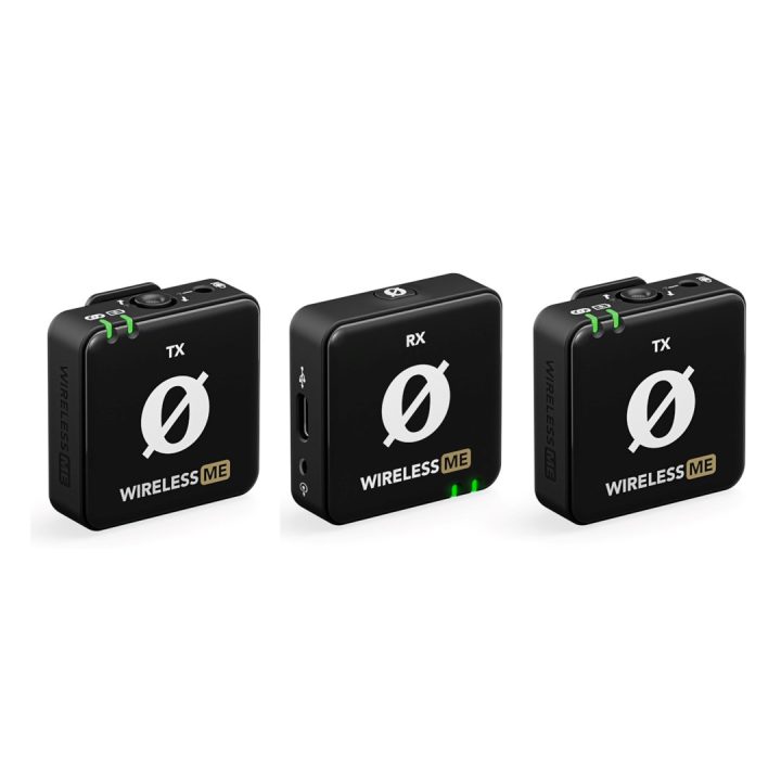 RODE Wireless ME Dual - compact wireless microphone system with two transmitters for two-channel recording