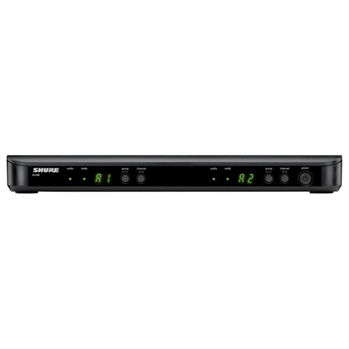Shure BLX288E/SM58-H8E - wireless system with receiver and two SM58 microphones