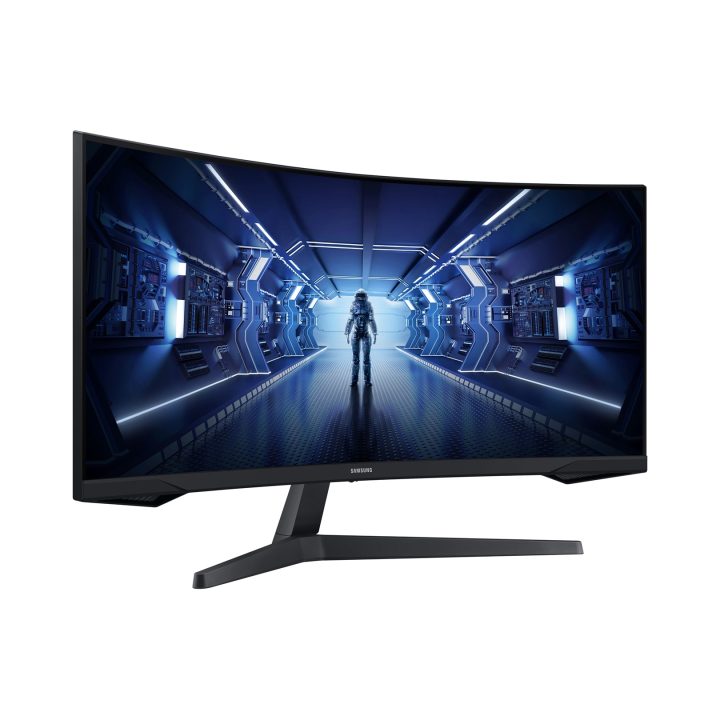 Samsung G55T computer monitor 86.4 cm (34 ) 3440 x 1440 pixels UltraWide Quad HD LED Black